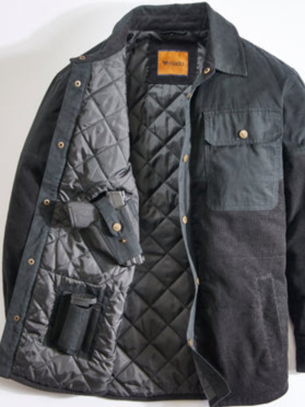 Dusty Trail Concealed Carry Jacket- Black | Medium